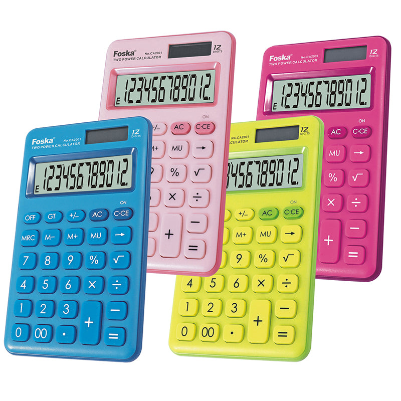 Two Power 12 Digit Calculator