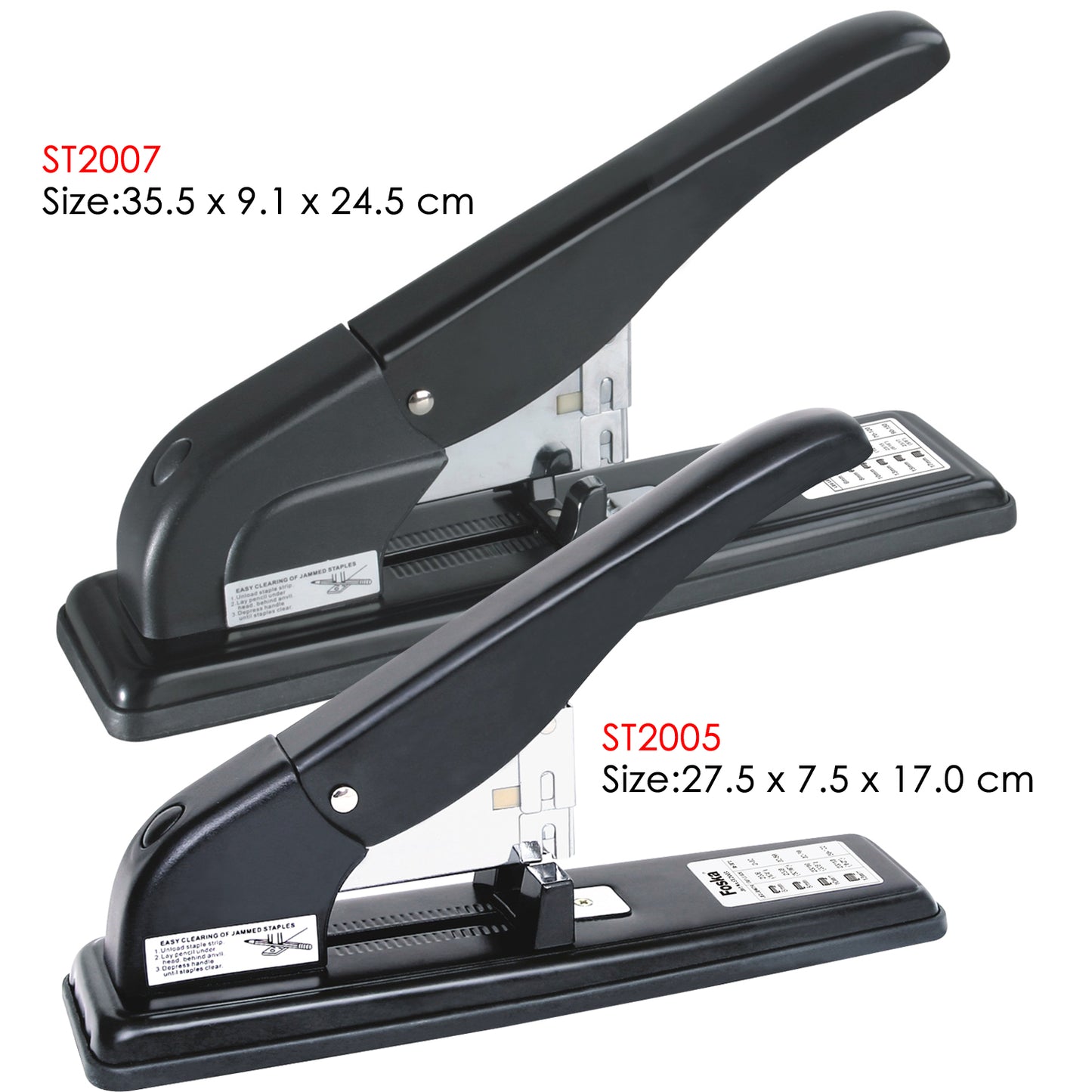 Metal Heavy Duty Desk Stapler - 200 Sheet Capacity ST2007