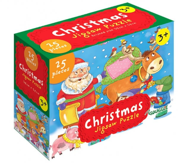 Single 25 Pieces Christmas Jigsaw Puzzle