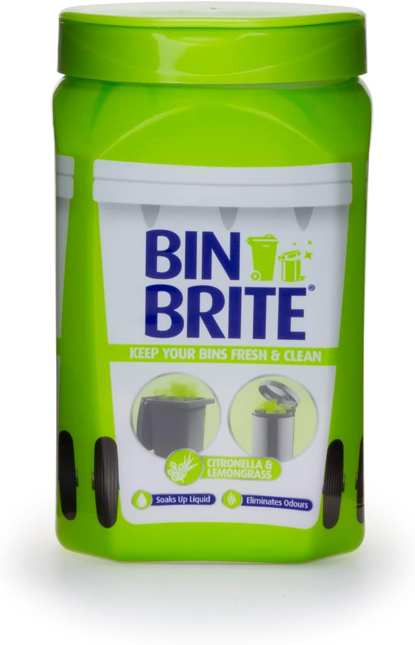 Set of 3 Bin Odour Neutraliser - 500g Each Scented Indoor Outdoor Dustbin