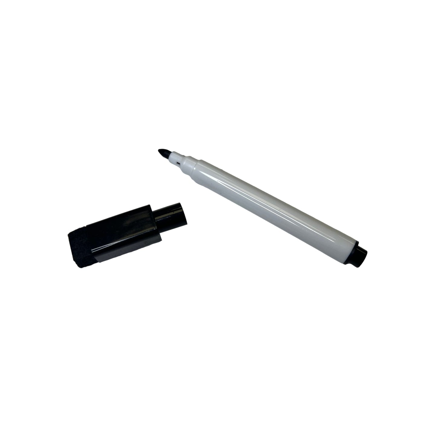 A4 Magnetic Mounting Black Frame Whiteboard with Dry Wipe Eraser Pen