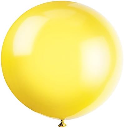 Pack of 6 Assorted Colours 36" Latex Balloons