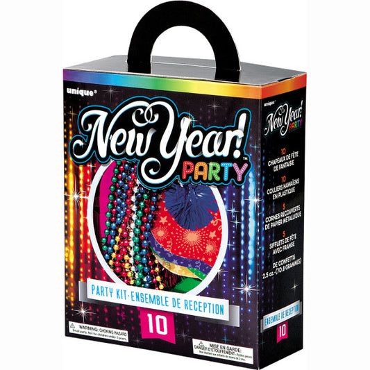 New Years Party Window Box Kit for 10