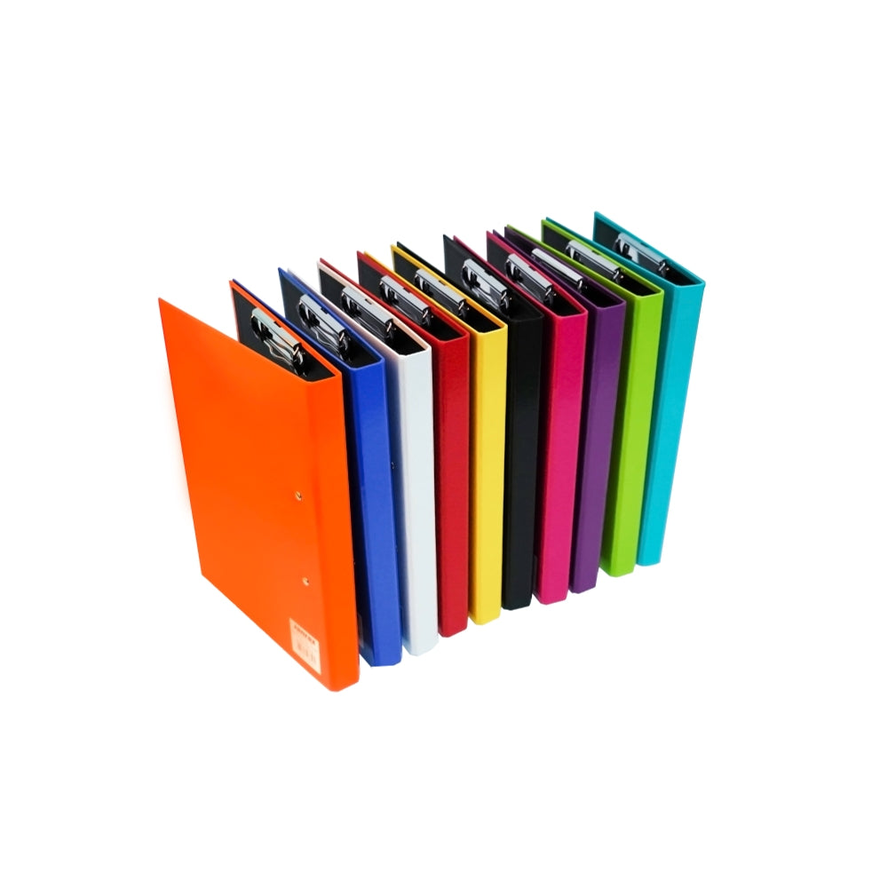 Orange A4 Clipboard Document Clamp File Folder