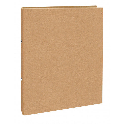 A4 35mm 2 Ring Spine Kraft Ring Binder