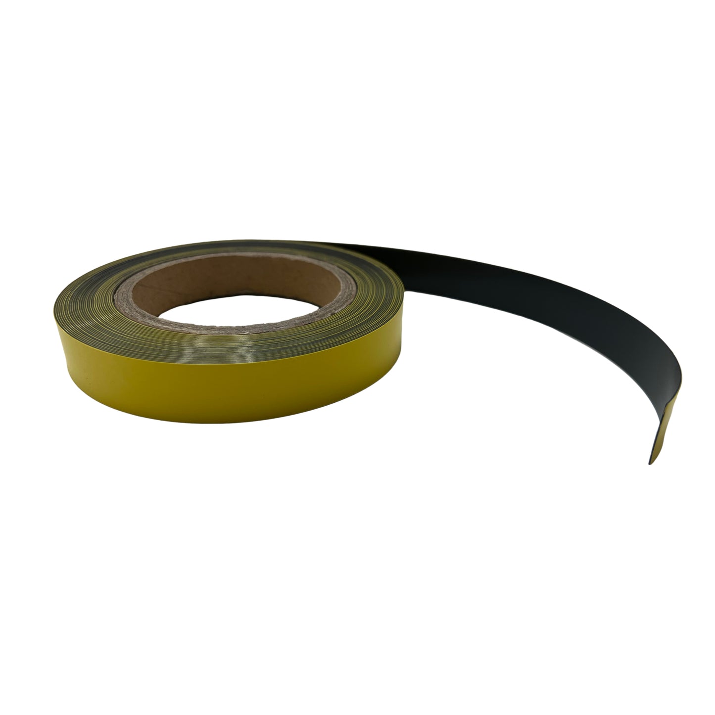 10m Yellow Magnetic Strip Roll with Dry Wipe Clean Finish