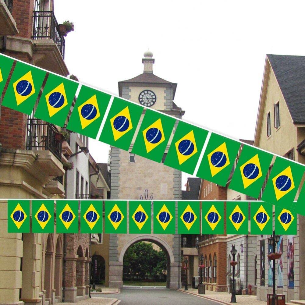 Brazil Bunting 7m with 25 Flags