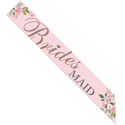 Brides Maid Paper Sash