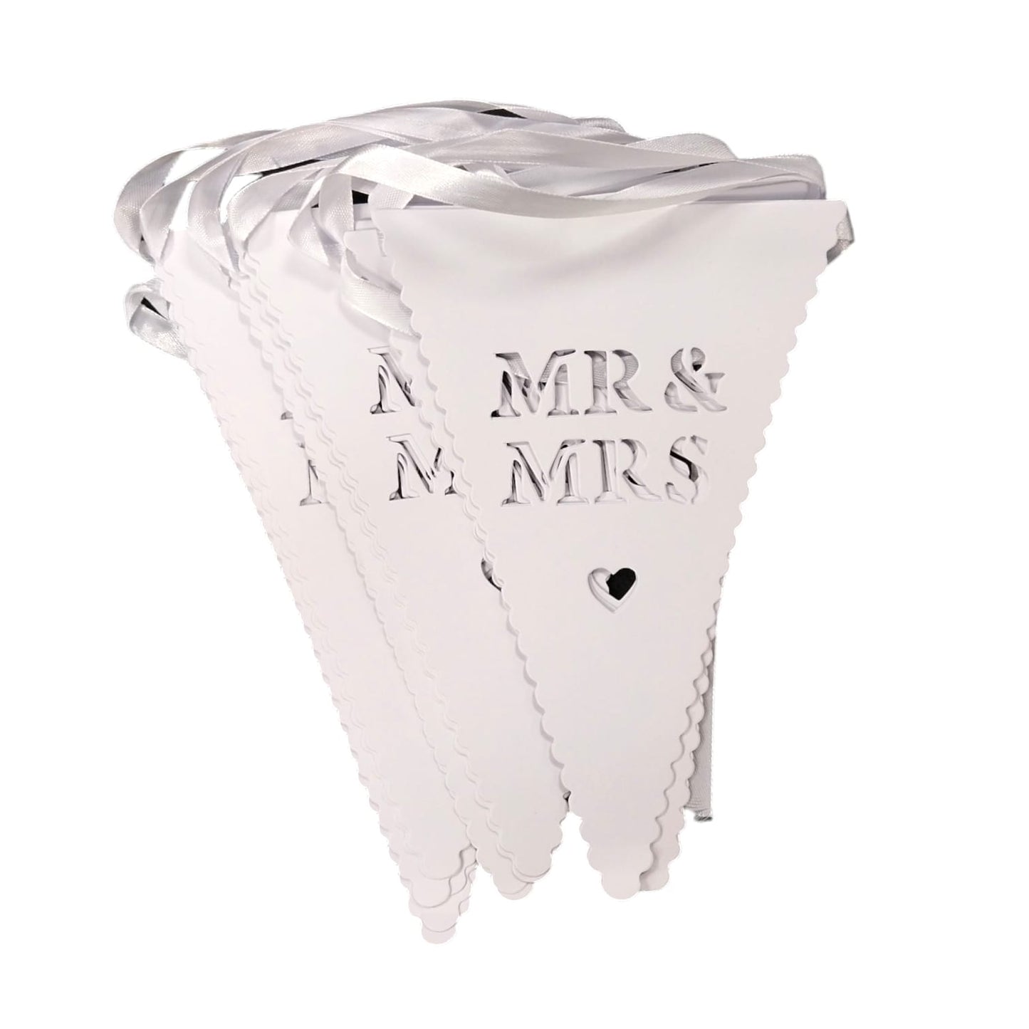 Mr & Mrs Pattern Paper Bunting