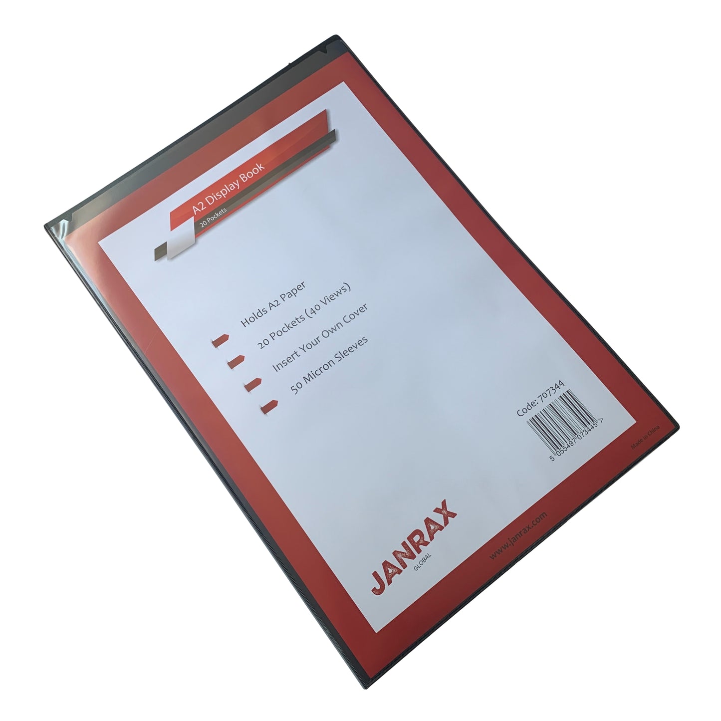 A2 20 Pockets Presentation Display Book by Janrax