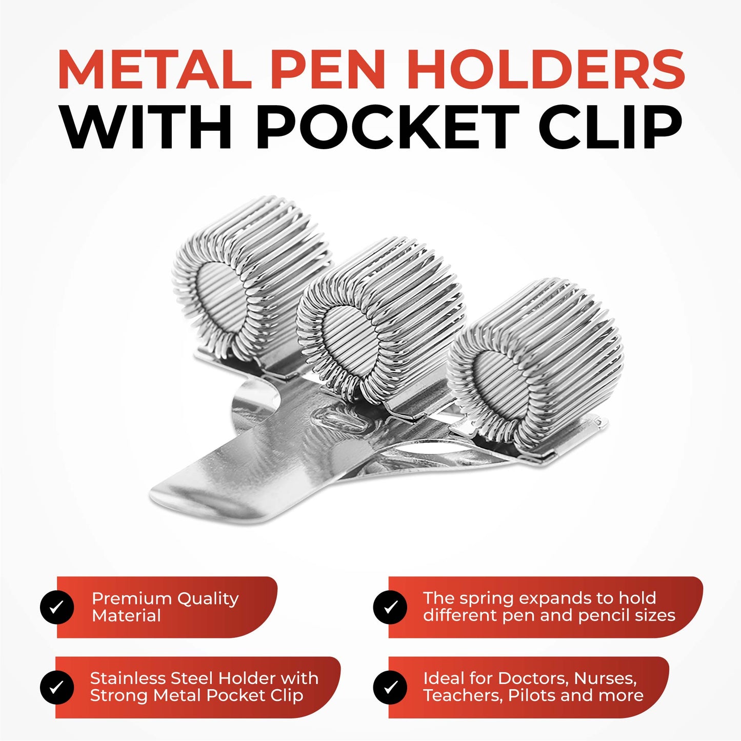 Triple Pen Clip