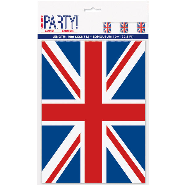 10m Best of British Flag Banner