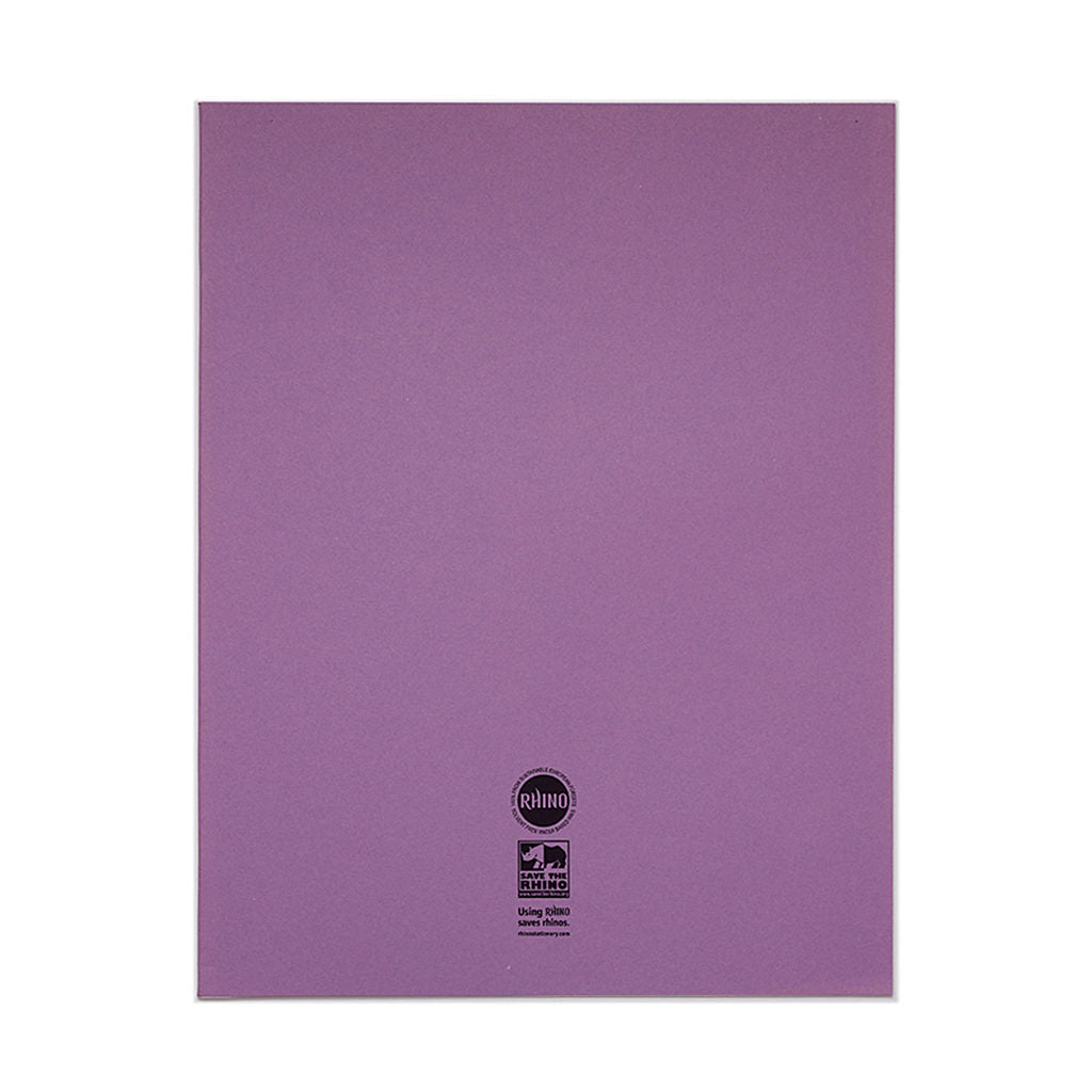 Rhino A3+ 40 Page Purple Exercise Book