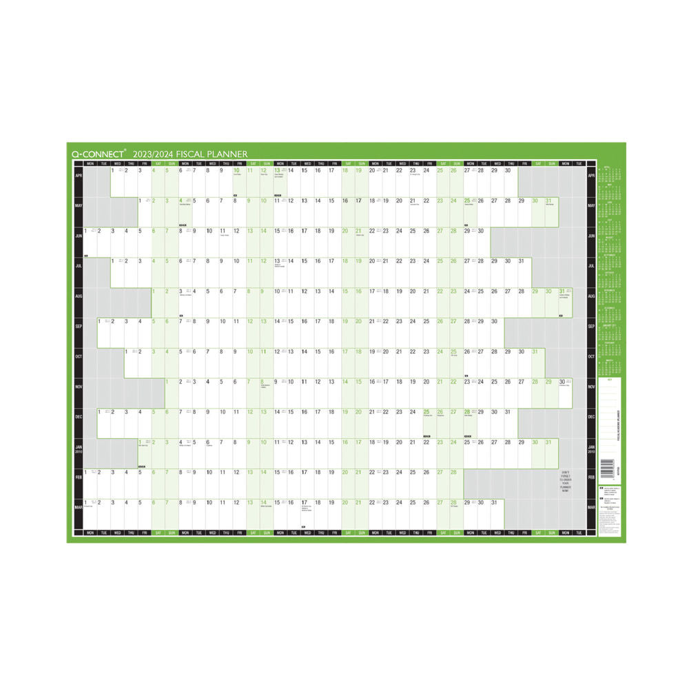 2024-2025 Fiscal Unmounted Planner