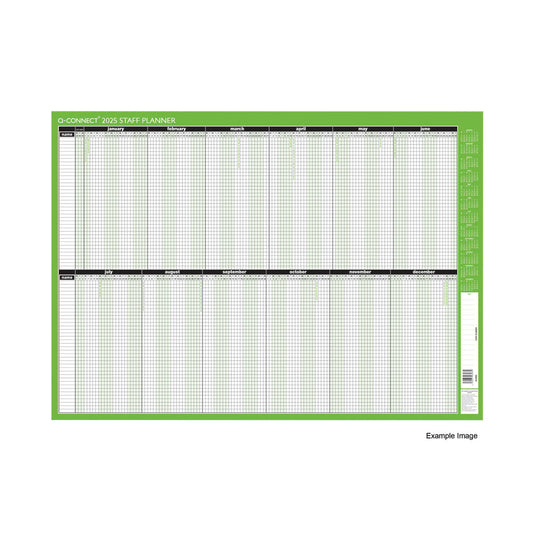 2025 Staff Unmounted Planner 855 x 610mm