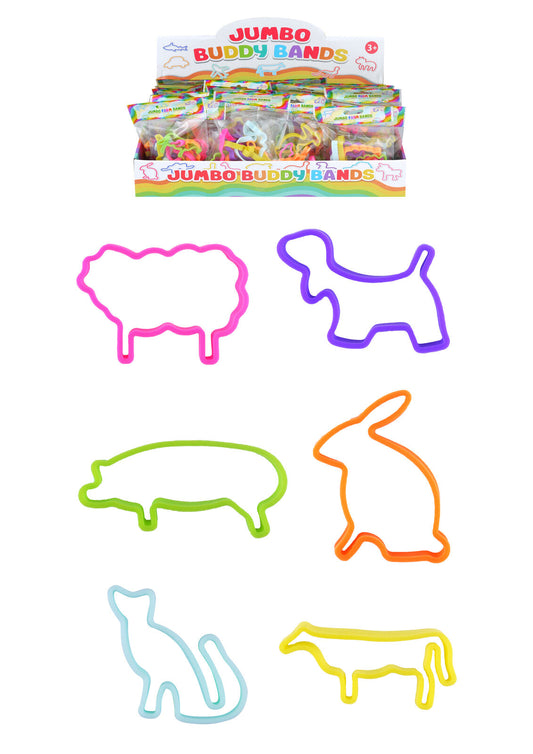 Bag of 216 Buddy Band Farm Animal Bracelets