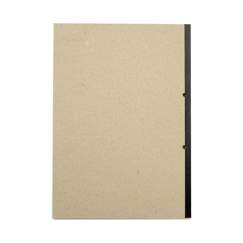 Rhino A4 Recycled 160 Leaf 8mm Lined with Margin Refill Pad