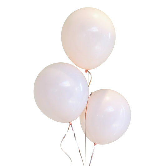 Bag of 100 Peach Colour 12" Latex Balloons