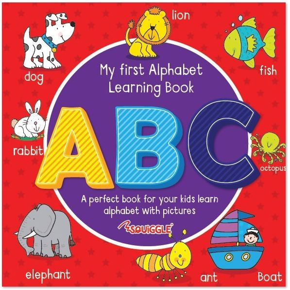 Single 21x21cm My First Alphabets OR Numbers Book