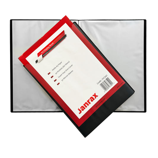 A3 40 Pockets Presentation Display Book by Janrax