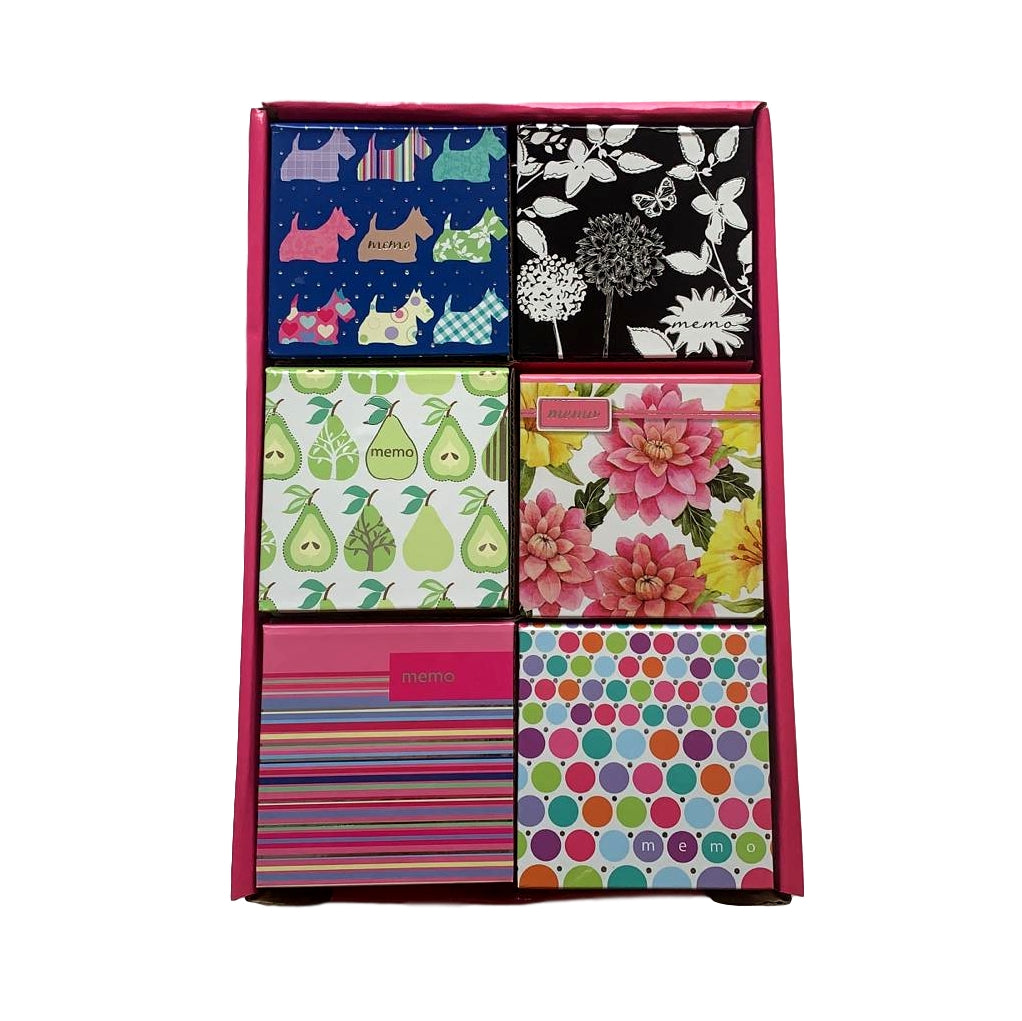 180 Sheets Illustrated Note Pad Block