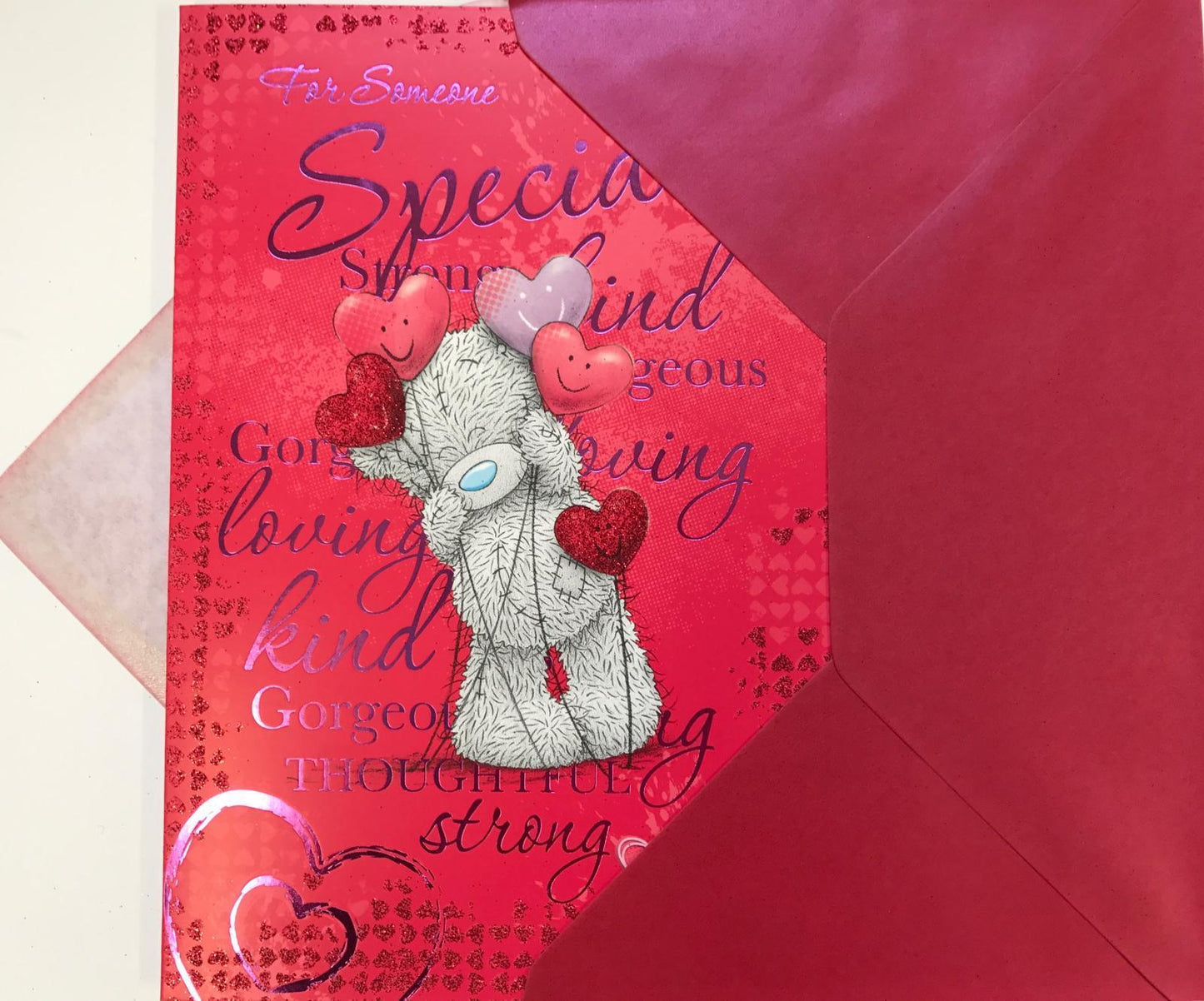 Someone Special Me to You Tatty Teddy Bear Valentine's Day Card