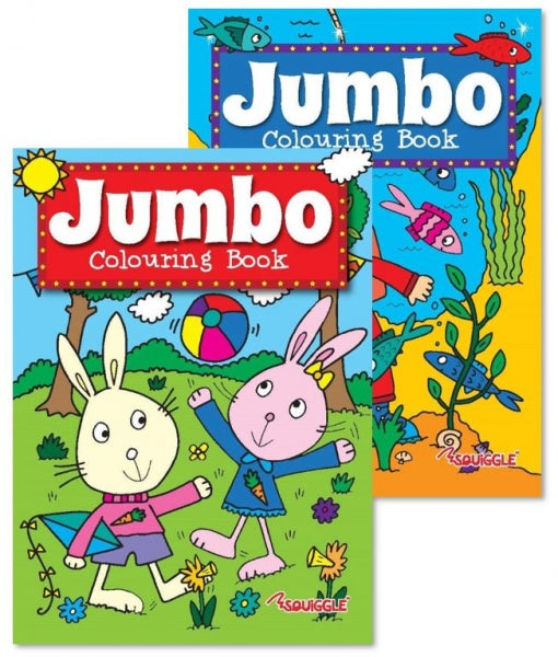 Single 152 Pages Jumbo Colouring Book