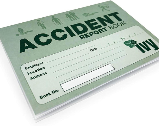 Accident Report Book - First Aid Injury Record