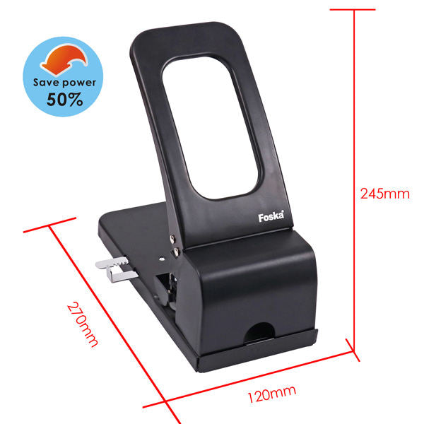 Heavy Duty Paper Hole Punch 100 Sheet Capacity