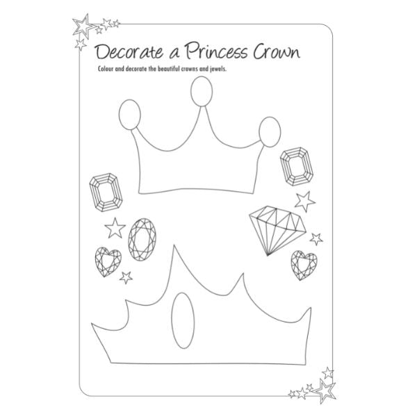 My Pretty Princess & Ballerina All-In-One Activity Book