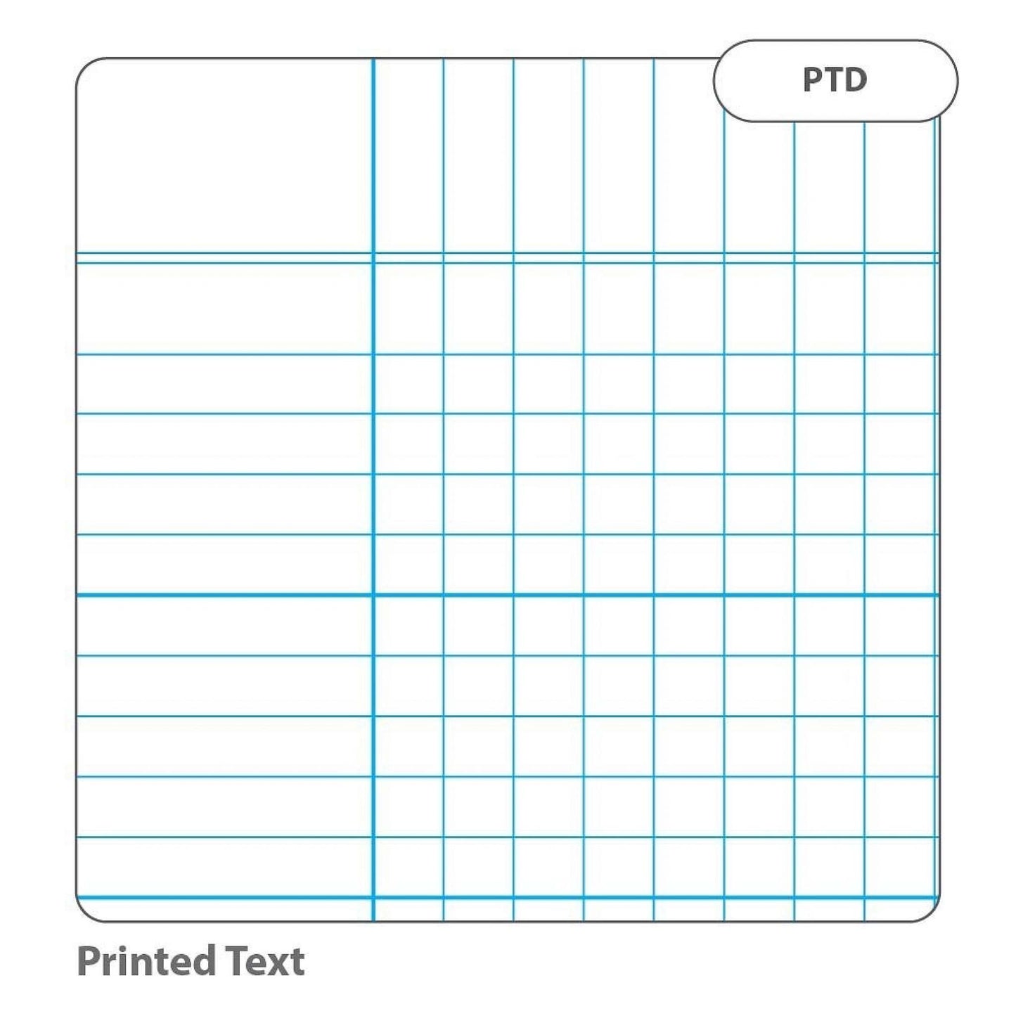 Rhino A4 Blue 80 Pages Teacher's Record Book