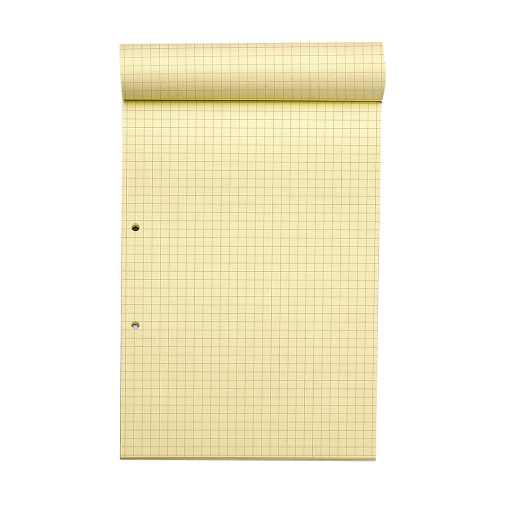 Rhino A4 Yellow Paper 100 Page 7mm Squared Refill Pad