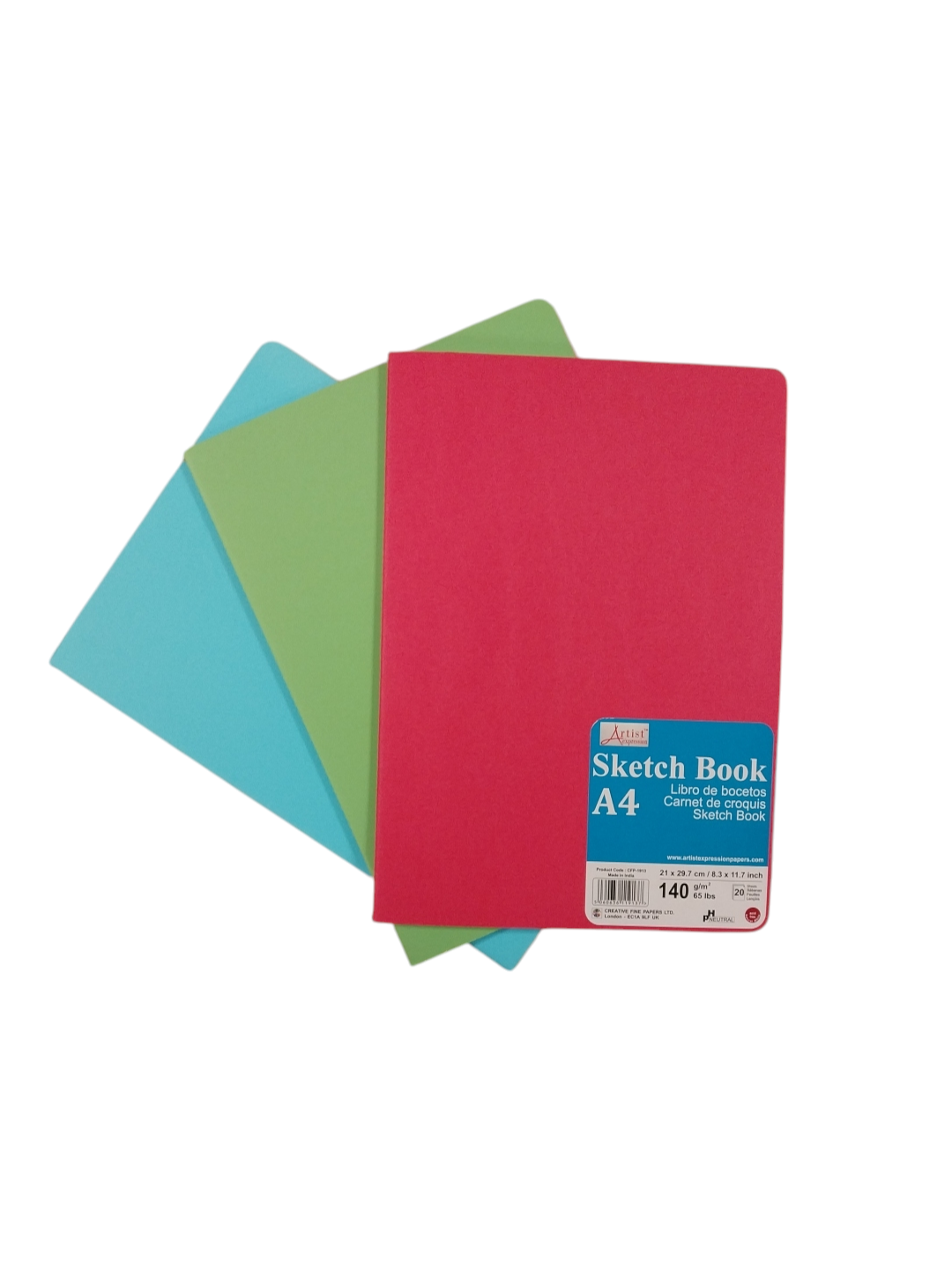 Single A4 20 Sheets Sewing Binding Sketch Book