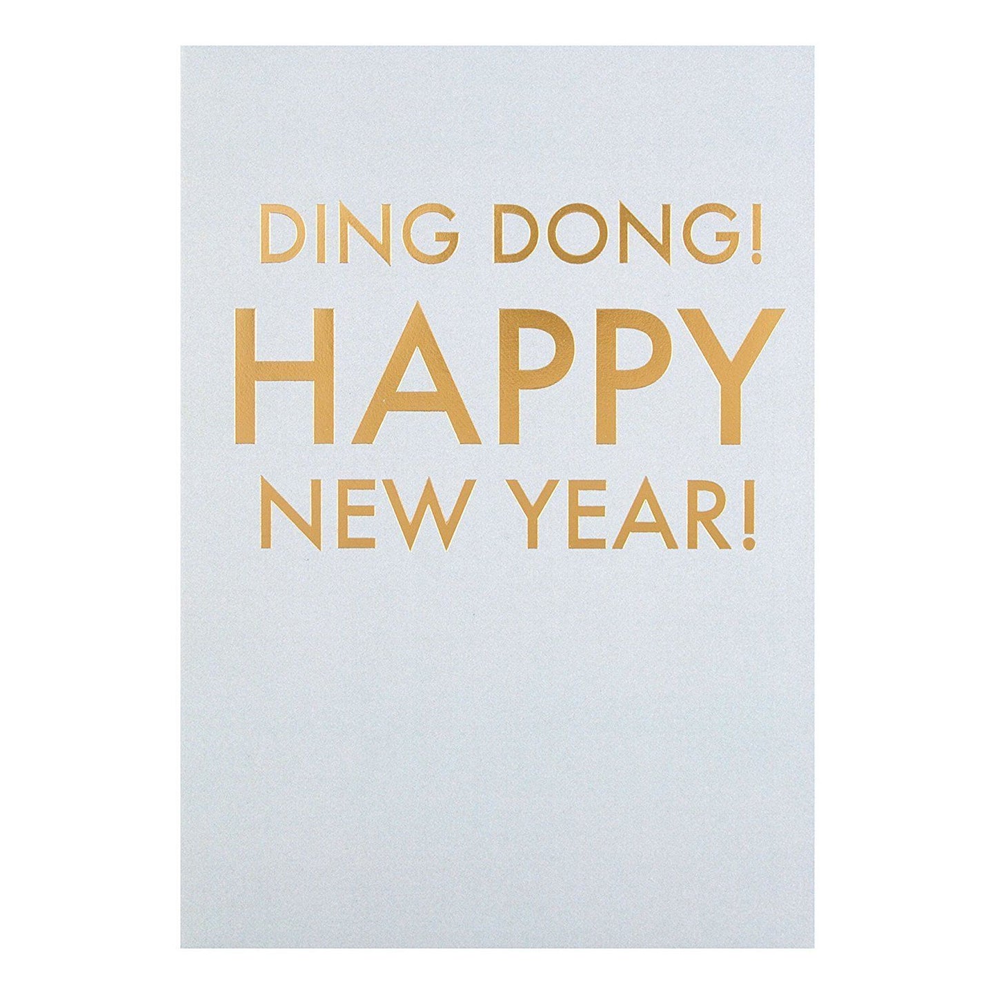 Hallmark New Year Card 'Ding Dong'