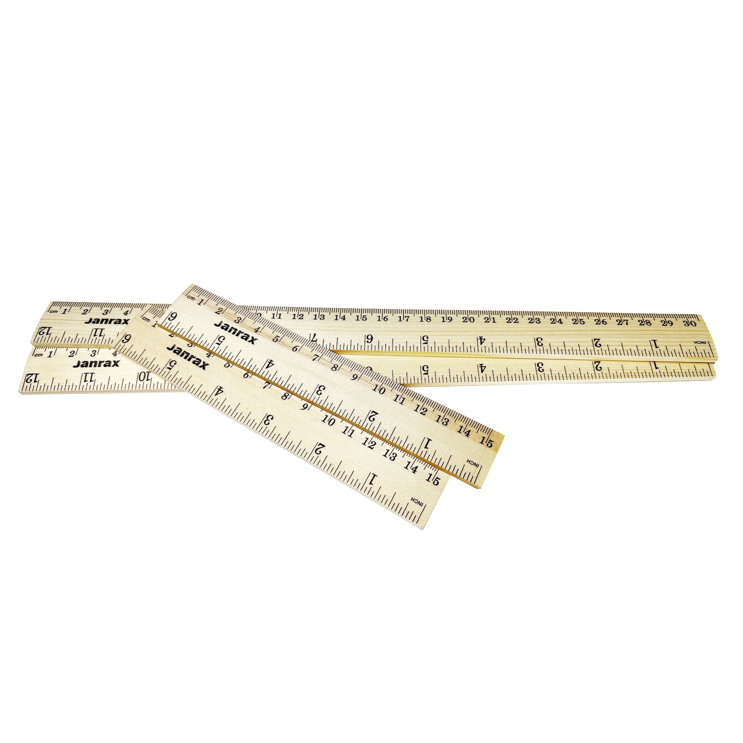 15cm Wooden Ruler by Janrax