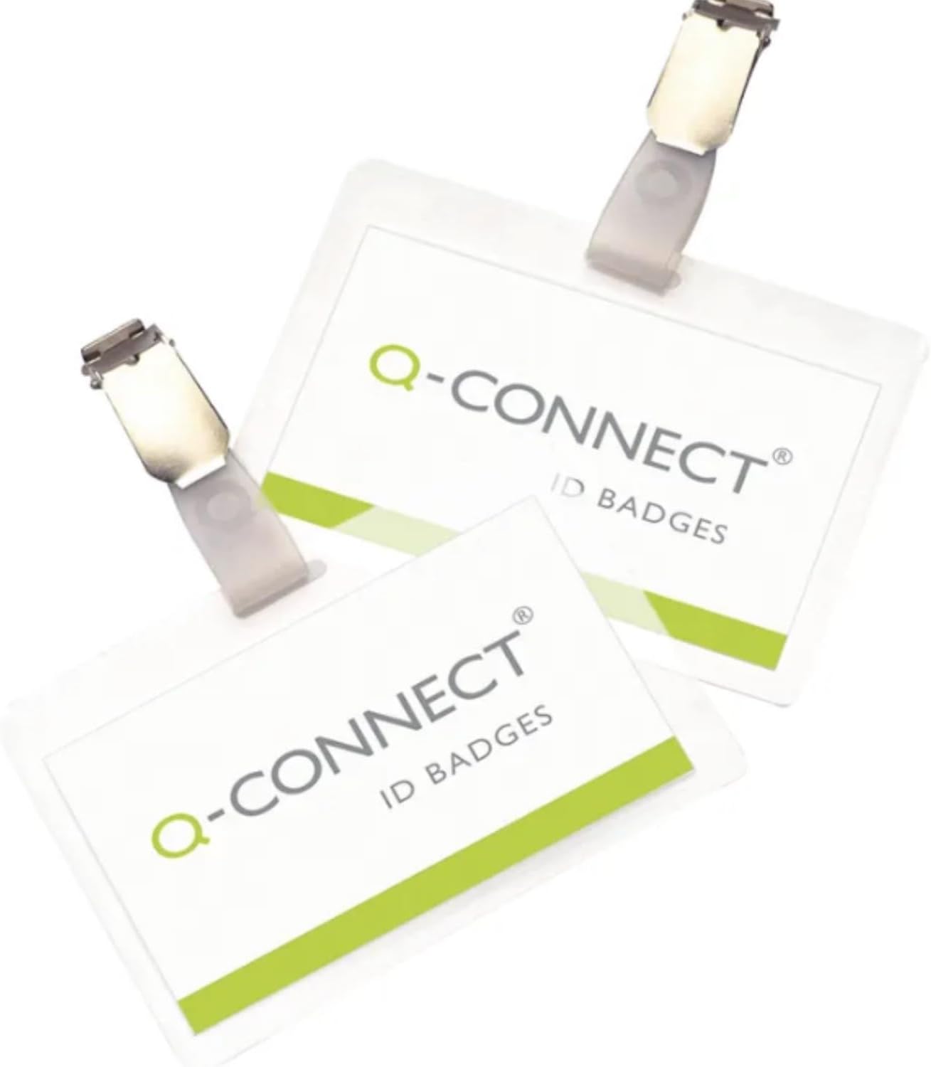 Pack of 25 Hot Laminating ID Badges With Clip