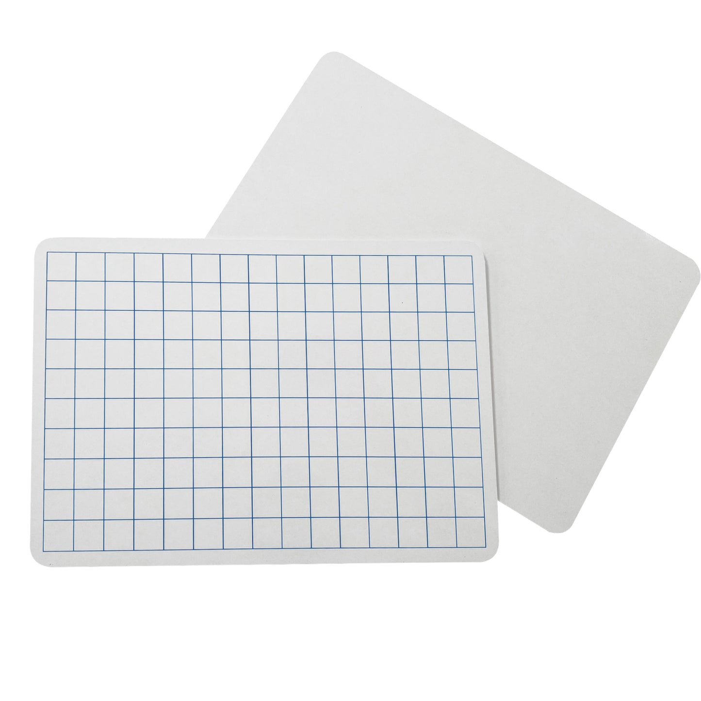 Pack of 6 Rigid MDF Square Grids A4 Whiteboards