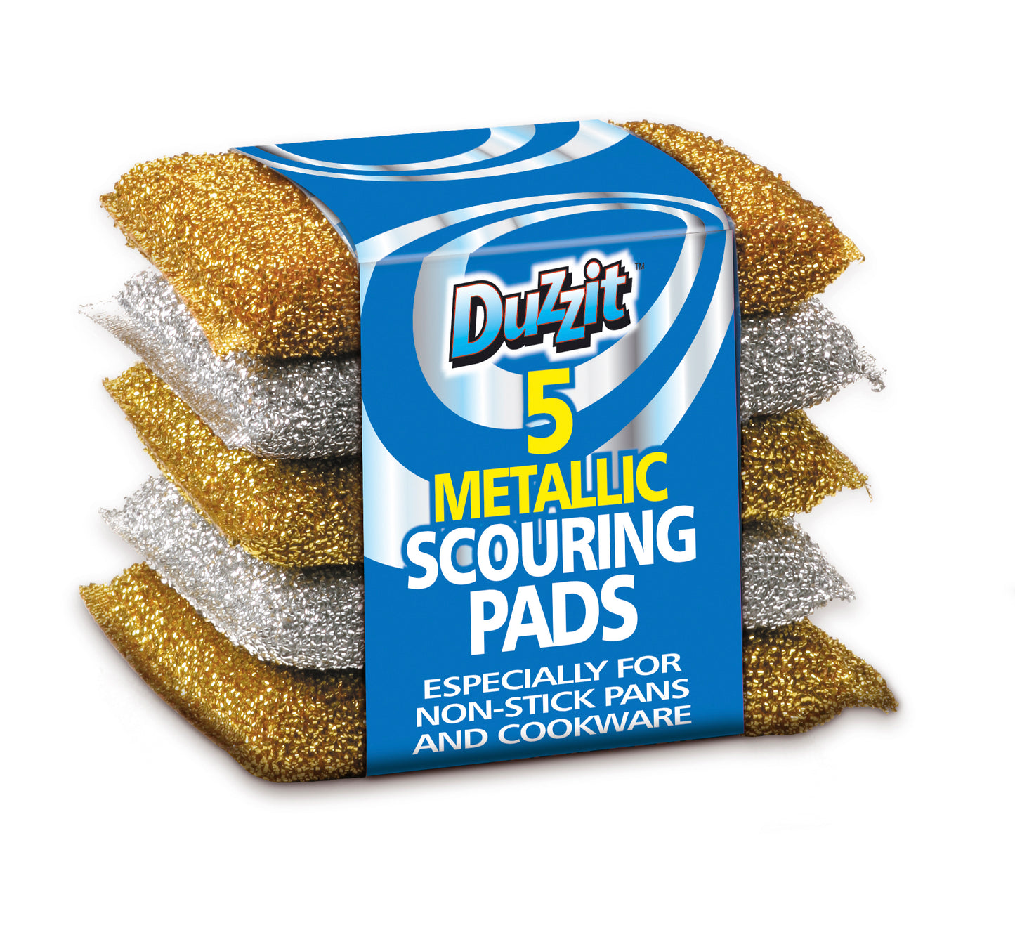 Duzzit Metallic Scouring Pads (5 Pack)