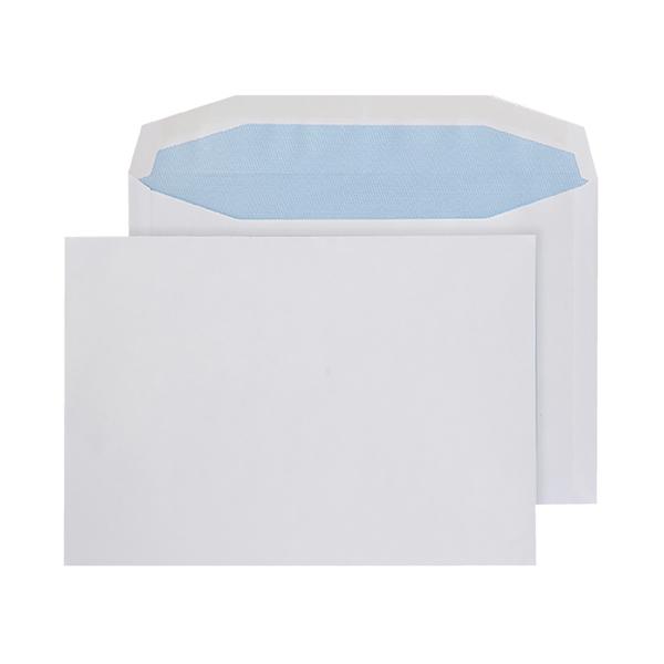 Pack of 500 Machine Gummed 90gsm White Envelopes 162x238mm