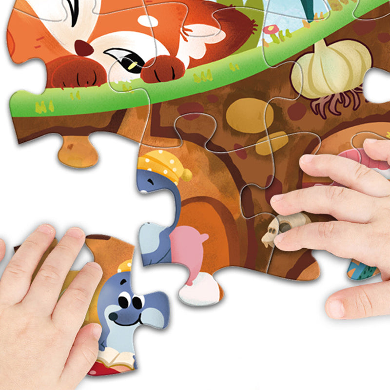 72 Piece Jumbo Floor Puzzles for Kids