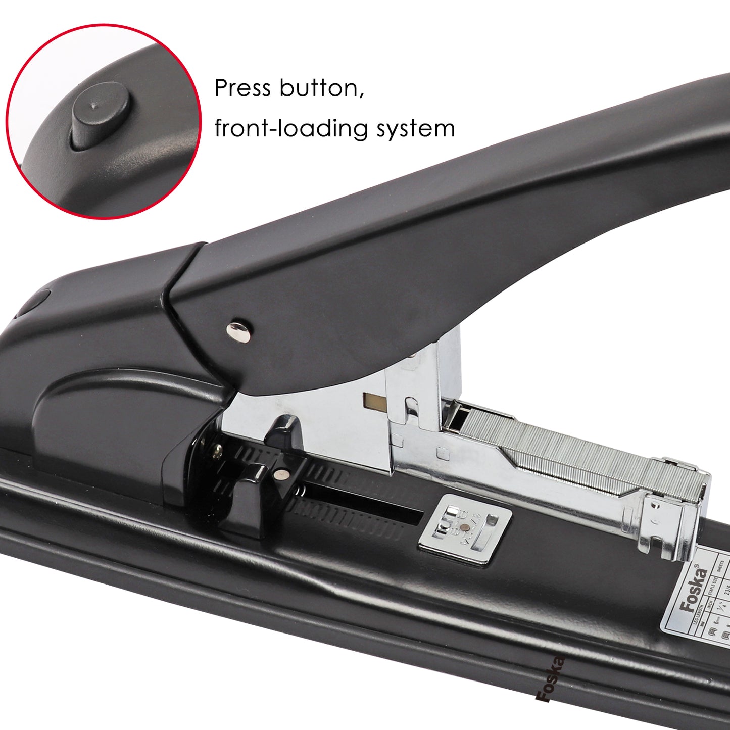 Metal Heavy Duty Desk Stapler - 200 Sheet Capacity ST2007