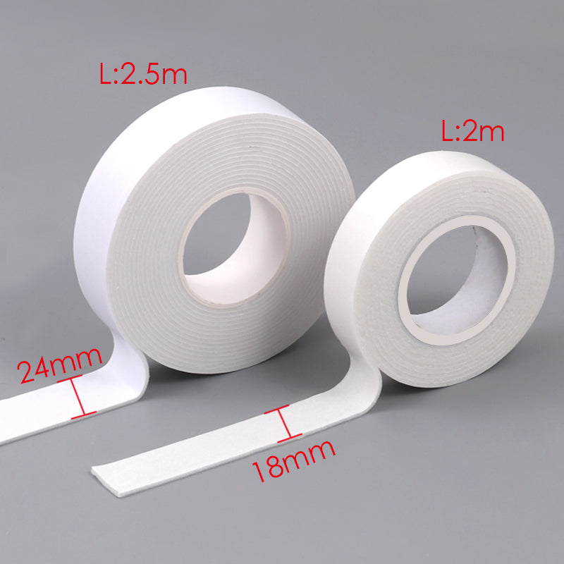 Double Sided Easy Tear Foam Mounting Tape 24mm x 2.5m