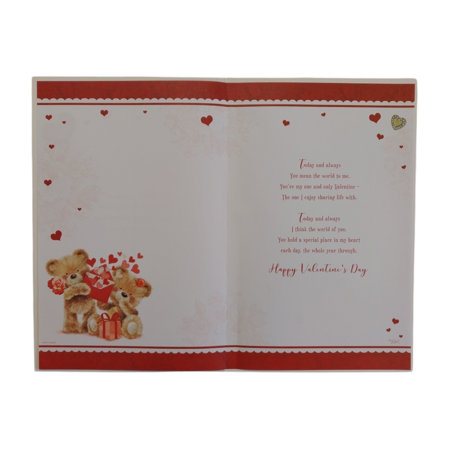 To My Wife Lovely Teddies Valentine's Day Boxed Card