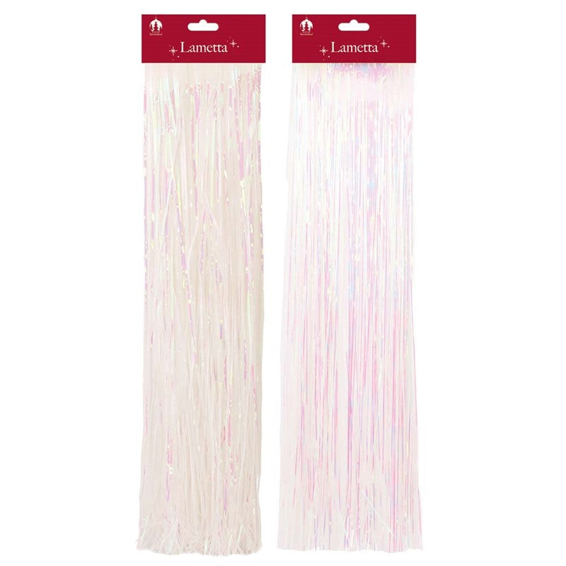 Single Pack of Iridescent Christmas Lametta Tinsel