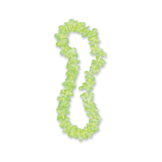 40" Lime Green Flower Lei