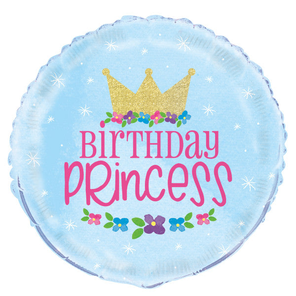 Magical Princess Round Foil Balloon 18"