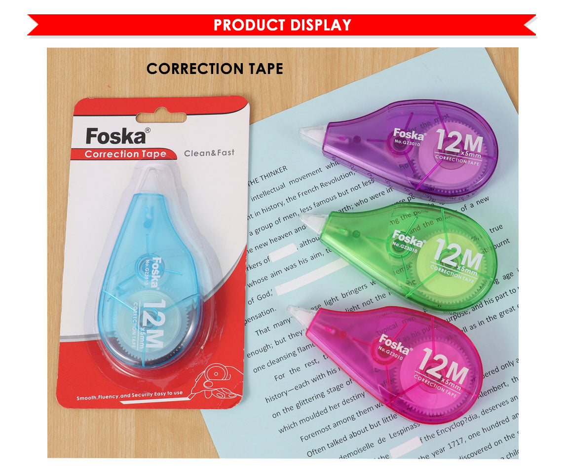 Plastic Correction Tape 5mm x 12m