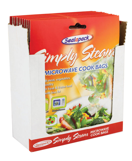 30 Pack Simple Steam Cook Bags