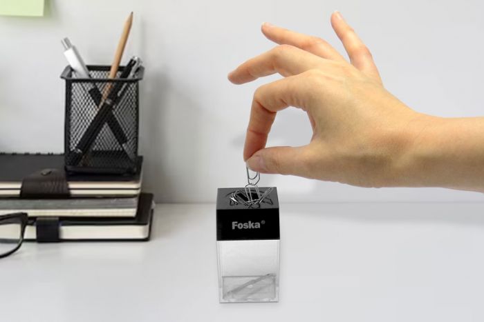 Single Magnetic Paper Clip Box