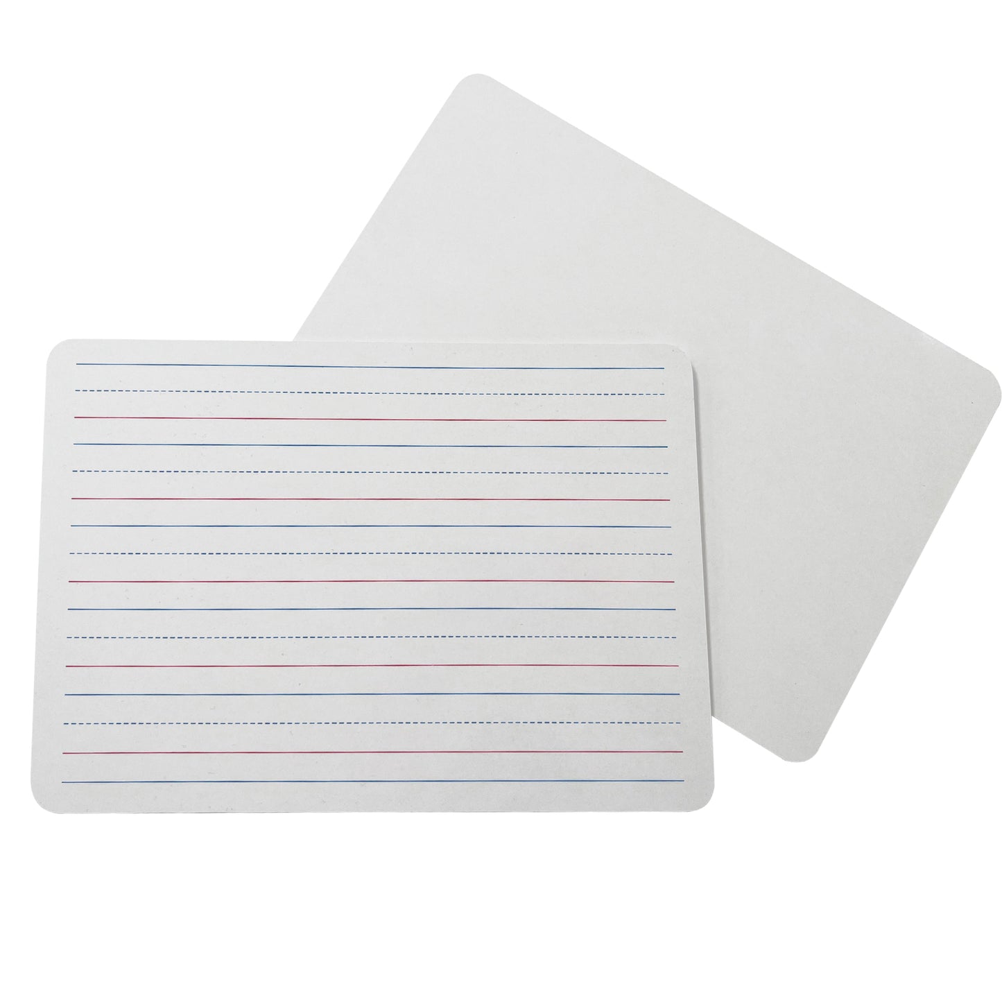 Pack of 6 Rigid MDF Handwriting Lines A4 Whiteboards